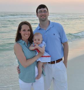 Pediatric dentist Dr. Brian Steele and Family